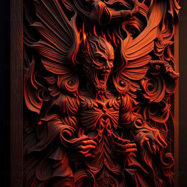 3D модель Игра Hellfire Diablo Expansion Pack (STL)